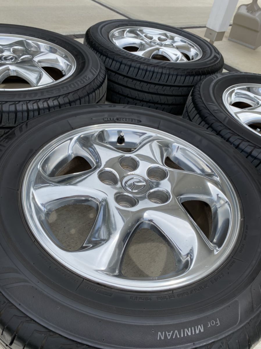 希少！Mazda マツダ 純正ホイール メッキ 純クロ mpv 16×6J 114.3 5穴