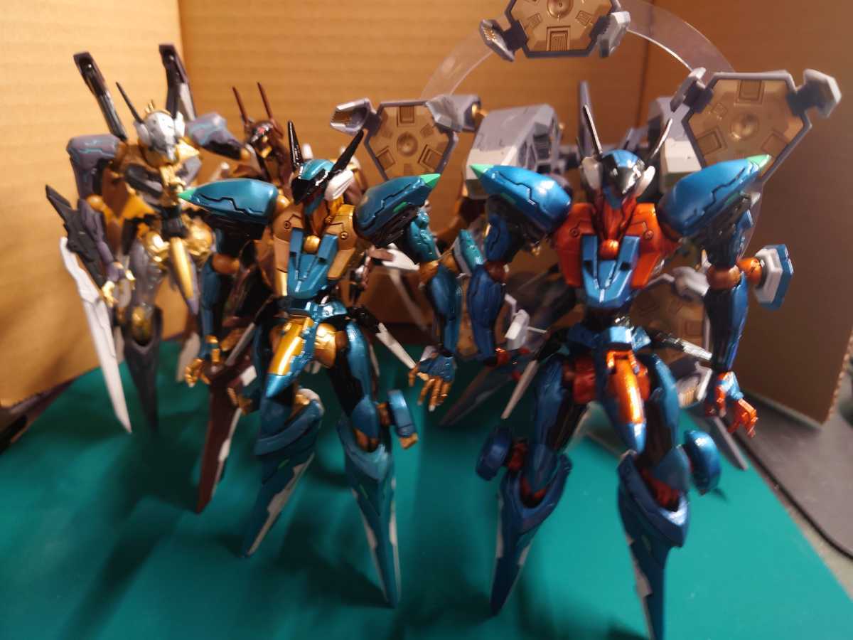 リボルテック Z.O.E ANUBIS シリーズ ジェフティ4種&アヌビスの落札