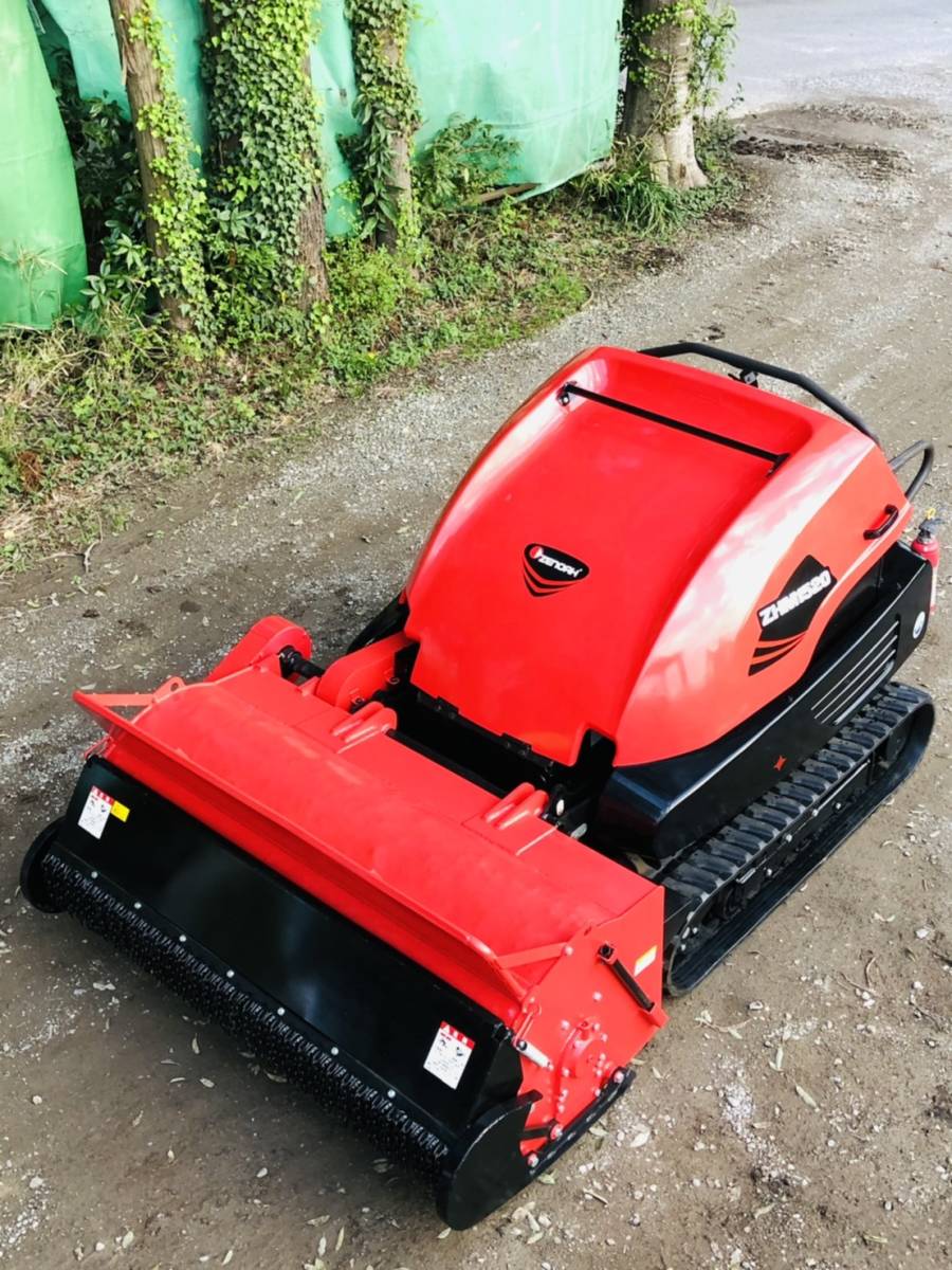 『草刈機』コマツ ゼノア《KOMATSU》バロネス，ハンマーナイフモア，全塗装，美品  草刈機』コマツ《KOMATSU》ゼノア ZHM 1510 大型 ハンマーナイフモア