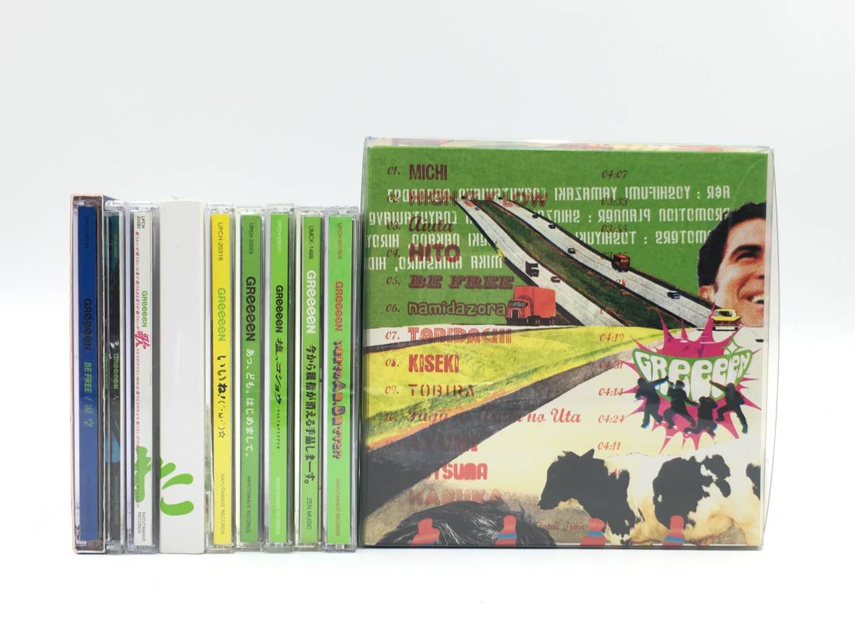 19831)【CD】GReeeeN セット/まとめ売り[塩、コショウ/いいね！/人/涙