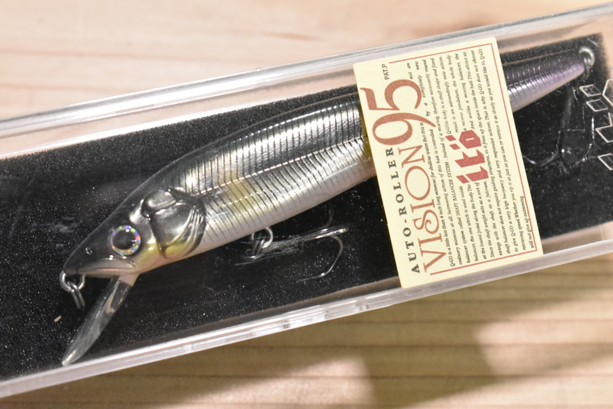 新品 １スタ メガバス ビジョン 95 5点セット Vison ミノー Ito マットタイガー 鮎 琵琶湖 伊東由樹 Megabass バス釣り Ckn 01 の落札情報詳細 ヤフオク落札価格情報 オークフリー スマートフォン版