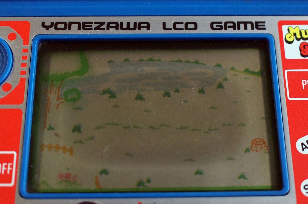W0346] 忍者ハットリくん 液晶ゲーム Multiboy game4 YONEZAWA LCD
