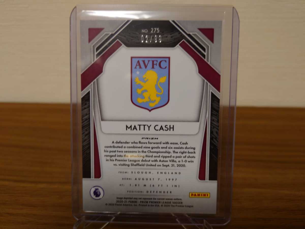 21 Panini Prizm Premier League Aston Villa Matty Cash Breakaway Purple 99 Rc アストン ヴィラ マティー キャッシュ ルーキー の落札情報詳細 ヤフオク落札価格情報 オークフリー スマートフォン版