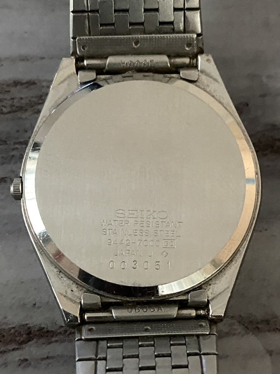 セイコー SEIKO 9442-7000 中古 腕時計 動作品の落札情報詳細 - Yahoo