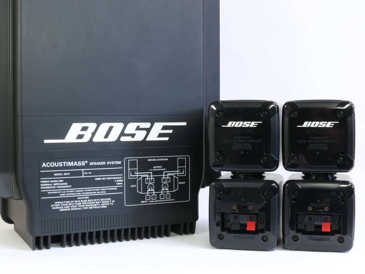 BOSE ボーズ スピーカー 501Z BOSE 501Zの仕様 ボーズ