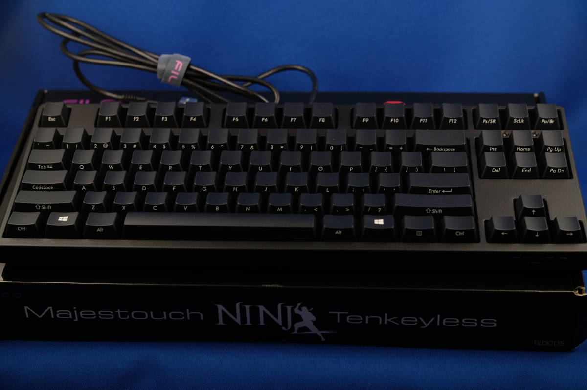 美品 動作品 Filco Majestouch Ninja Tenkeyless Filcktl15 キーボード Fkbn87m Efb2 Front Face Windows用 ブラック 黒 の落札情報詳細 ヤフオク落札価格情報 オークフリー スマートフォン版