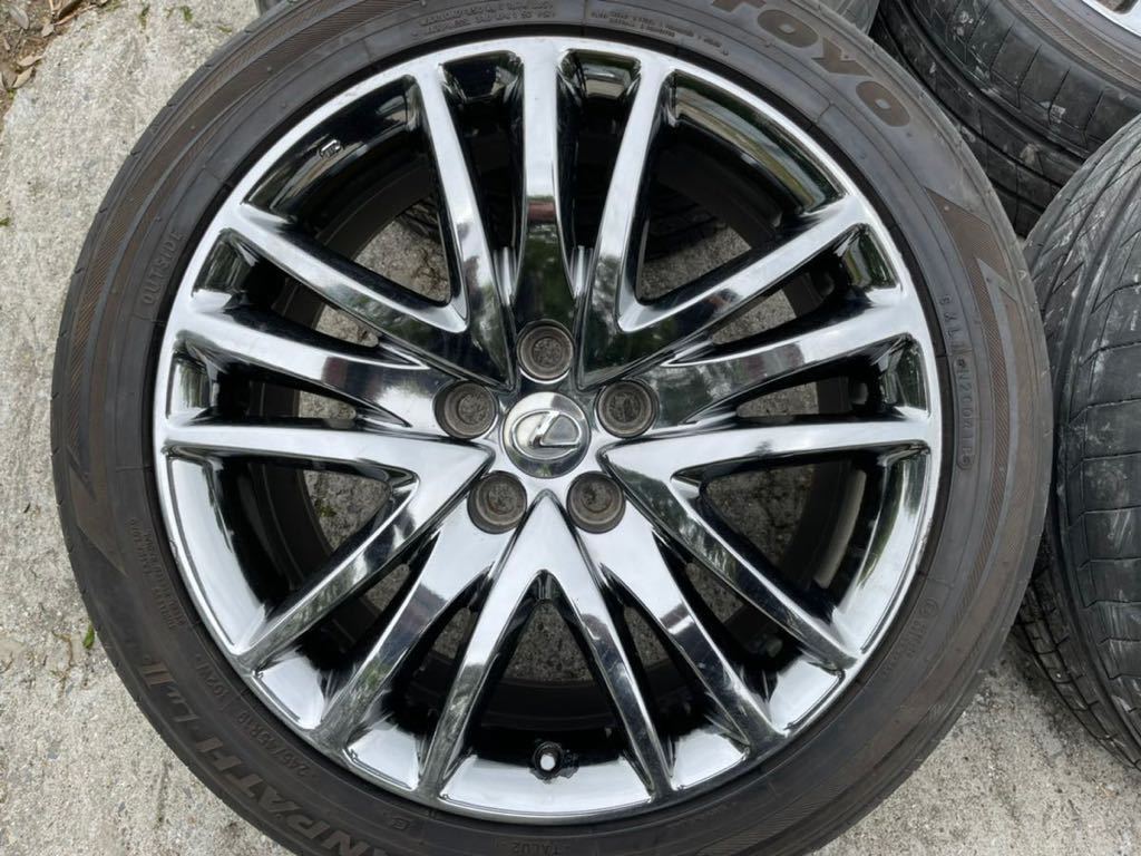 レクサス LS460 LS460h 純正オプション スパッタリング 19インチ