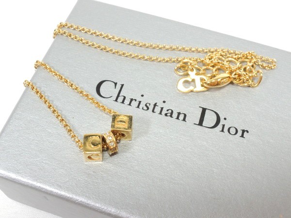 スーパーセール ネックレス ディオール Dior ネックレス ダイス （クリスチャン アクセサリー