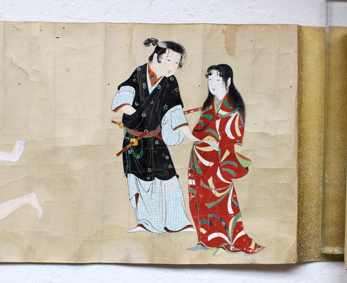 春画の巻物75年以上前の古美術希少レア