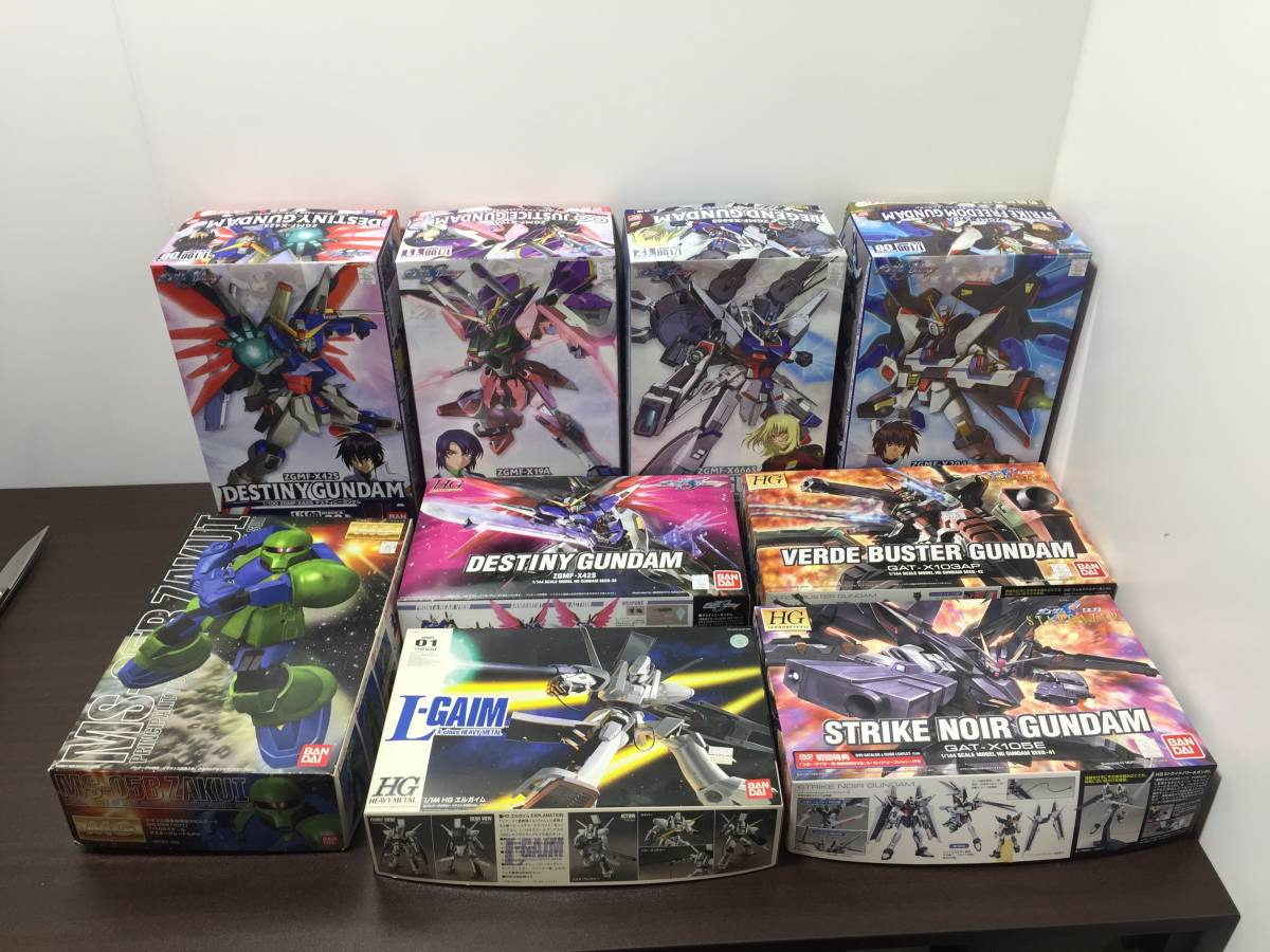 RGガンダムSEED系 まとめ売り 機動戦士ガンダムSEED DESTINY：オオワシ装備のアカツキ、RG