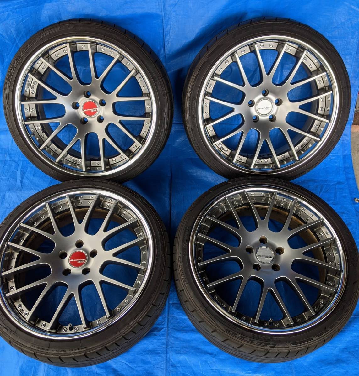 スイフト等に　タナベ製SSR エグゼキューターMB01 185/55R16 スイフト等にタナベ製SSR エグゼキューターMB01 185/55R16