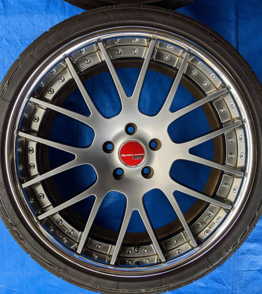 SSR EXECUTOR エグゼキューター CV03 20× 8.5J+38 9J+24 5H114.3 中古