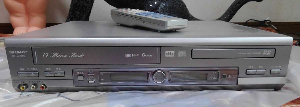 シャープ DV-NC750 ビデオ一体型DVDプレーヤー 未開封品 Yahoo