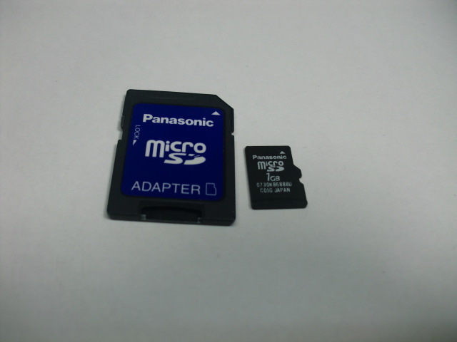アダプター付き Panasonic Microsdカード 1gｂ フォーマット済み 送料63円 ミニレター マイクロｓｄカード メモリーカード の落札情報詳細 ヤフオク落札価格情報 オークフリー スマートフォン版
