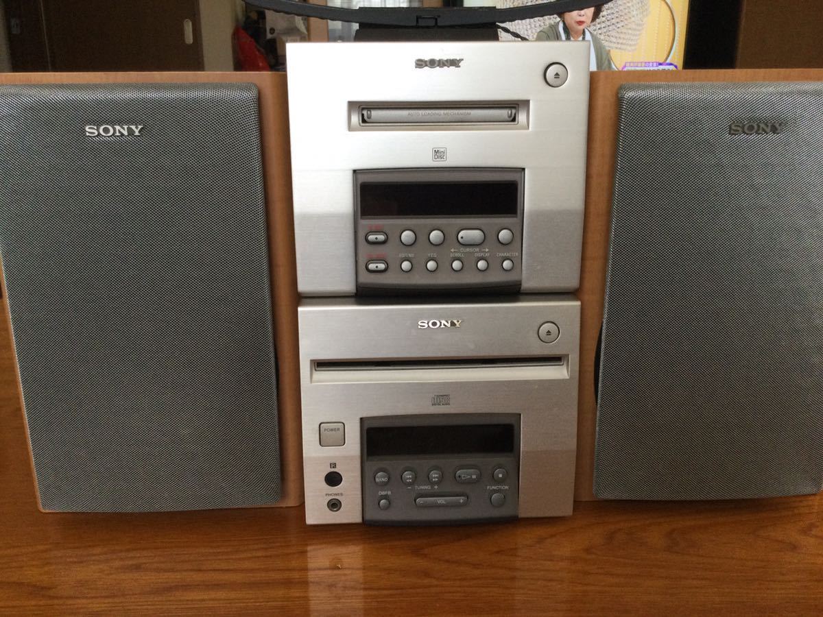 ソニーcd, はちきれ mdシステムコンポHCD-101,MDS-MX101