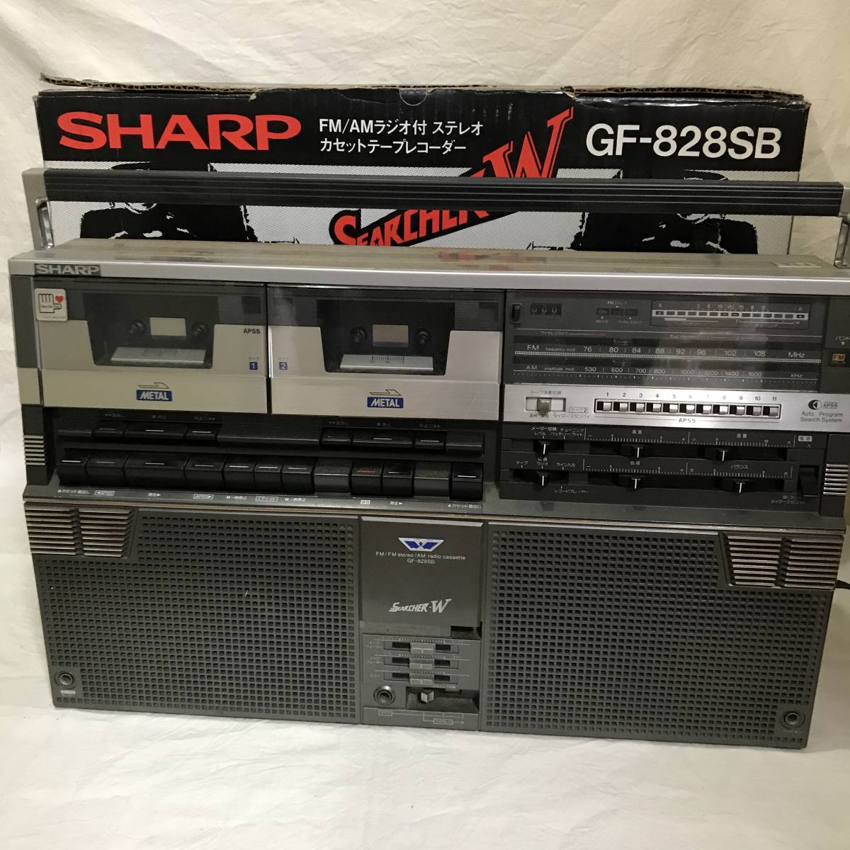 ー品販売 値下送料込シャープステレオカセット W Gf 8 Searcher The ラジオ Labelians Fr ー品販売 値下送料込シャープステレオカセット W Gf 8 Searcher The ラジオ Labelians Fr