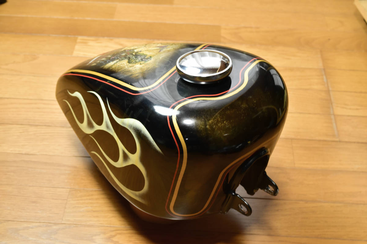 ハーレー スポーツスター タンク カスタムペイント スポタン エボ