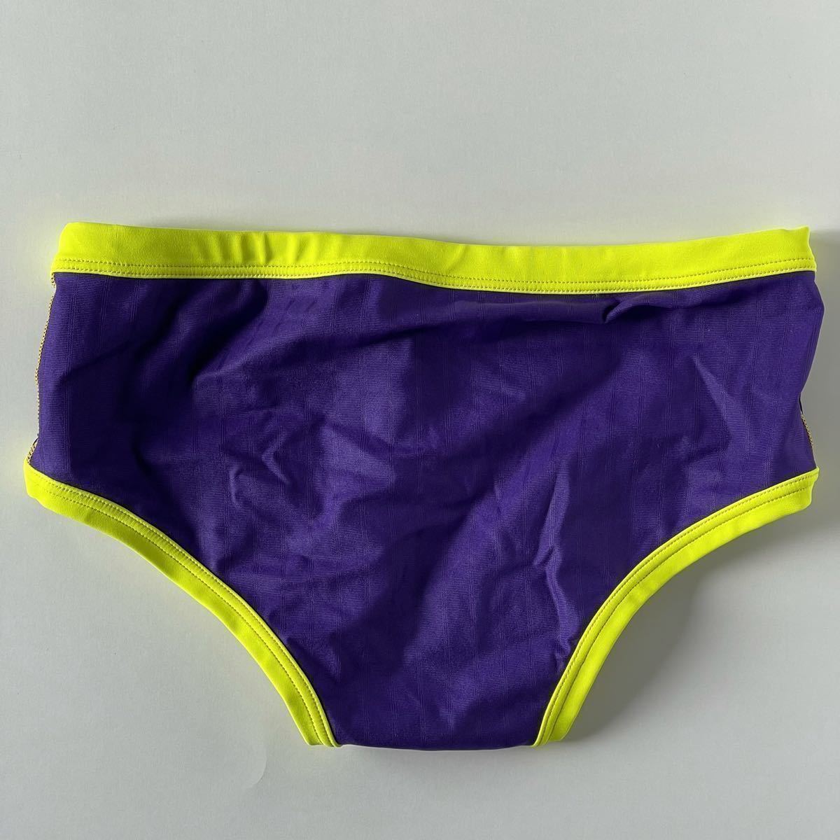 arena 競泳水着 中古 サイズ s 競パン vタフ ブラック パープル