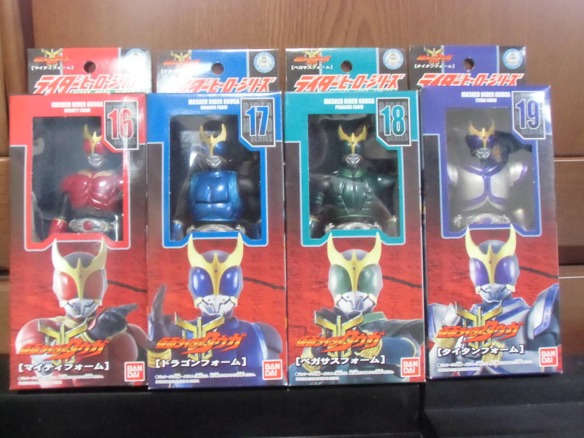 【未開封】仮面ライダー クウガ・アギト RHS ソフビ 4体セット 当時物 2003年RHSクウガ4種ソフビ【送料込】の落札情報詳細 - Yahoo
