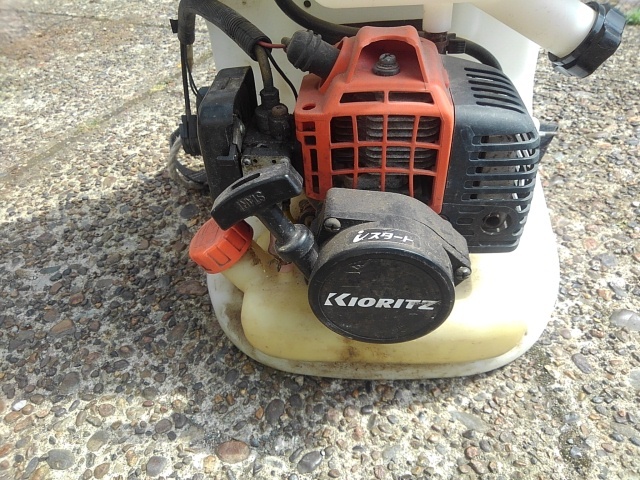 エンジン掛ります 共立 SHRE500B 背負動力噴霧器 タンク 15L 背負式 動 