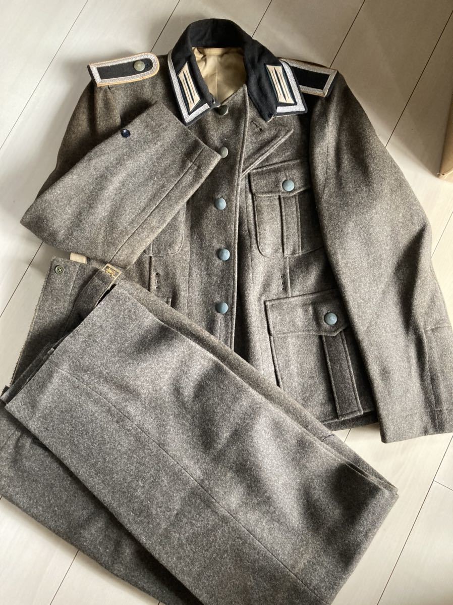 実物 ドイツ軍 ミリタリー ジャケットパンツ 上下セット サバゲー
