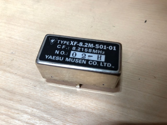 YAESU CWフィルター XF-8.2M-501 FT-747/FT-757/FT-767