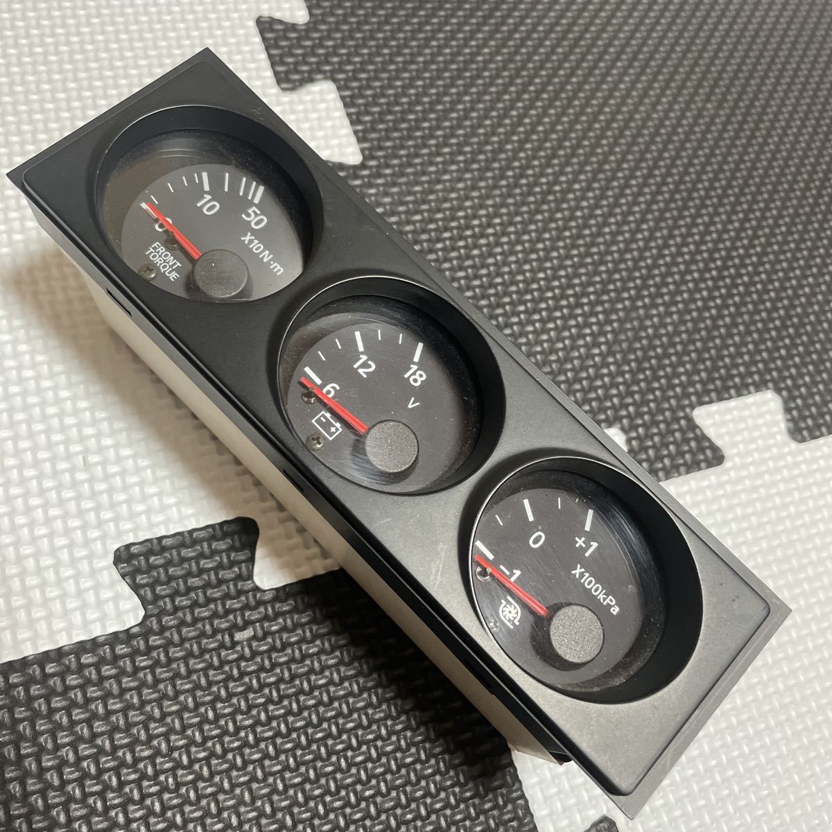 S14後期純正3連メーター