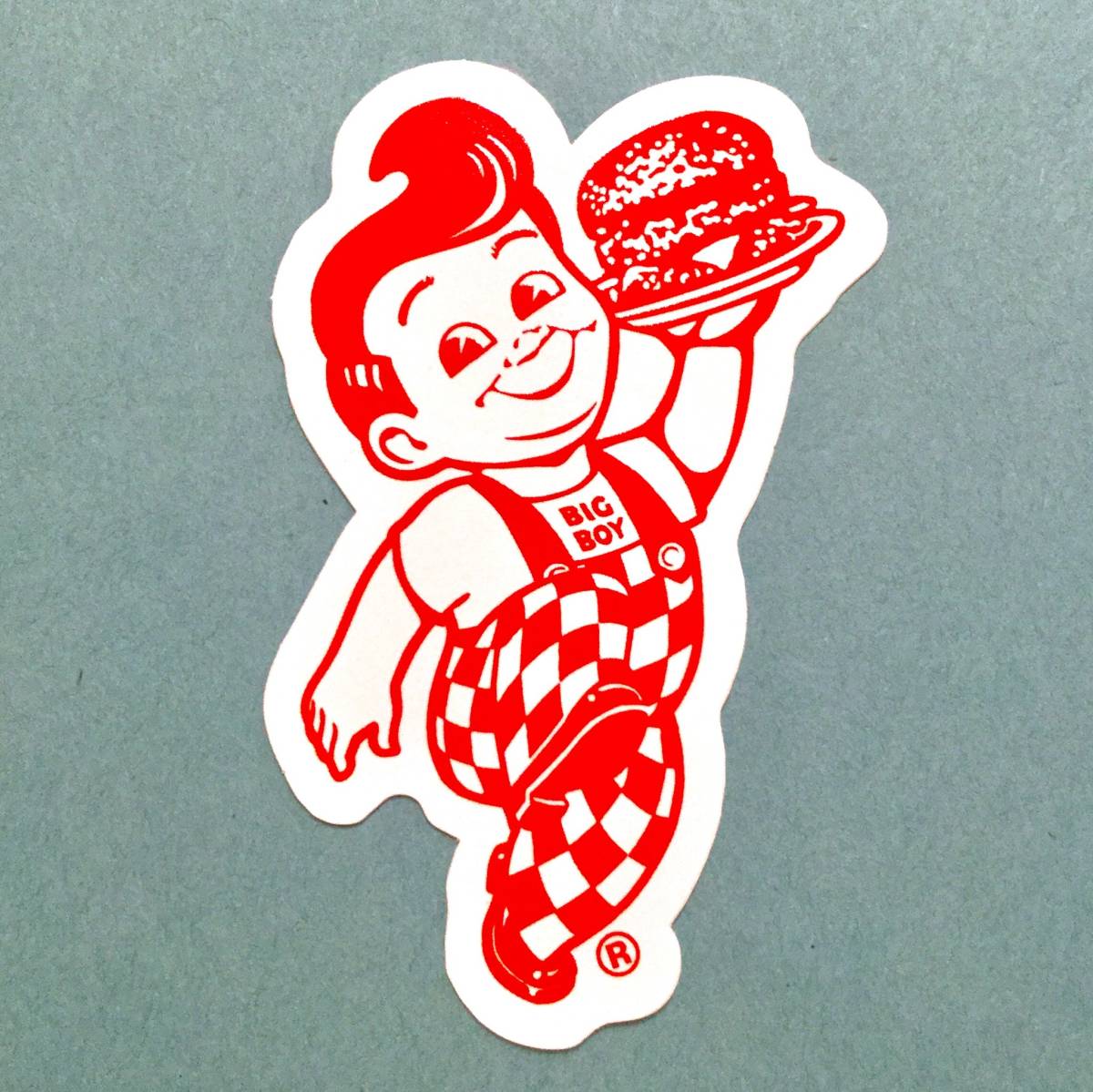 新品 Big Boy ビッグボーイ ビニール ステッカー レッド Usa ハンバーガー アドバタイジング 企業 キャラクター デカール アメリカ雑貨 の落札情報詳細 ヤフオク落札価格情報 オークフリー スマートフォン版