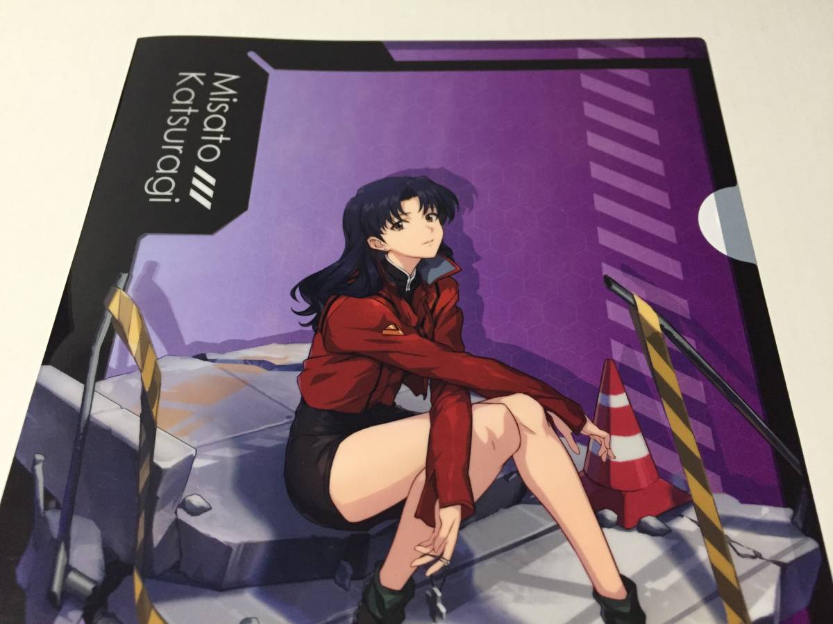 EVANGELION × 崩壊3rd 中国限定 エヴァ 葛城ミサト クリアファイル