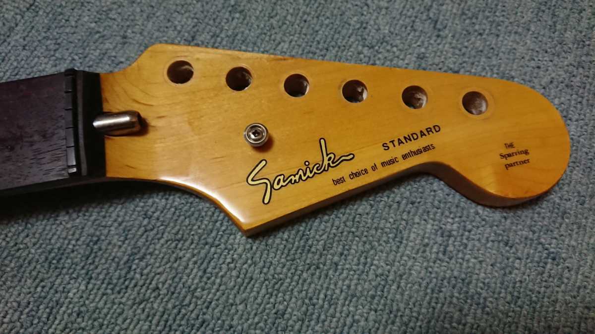 中古】 ストラトタイプ ネック Samick サミック エレキギター の落札