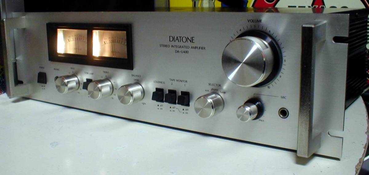 限定値下げ‼️DIATONE DA-U480 ステレオアンプ 本体