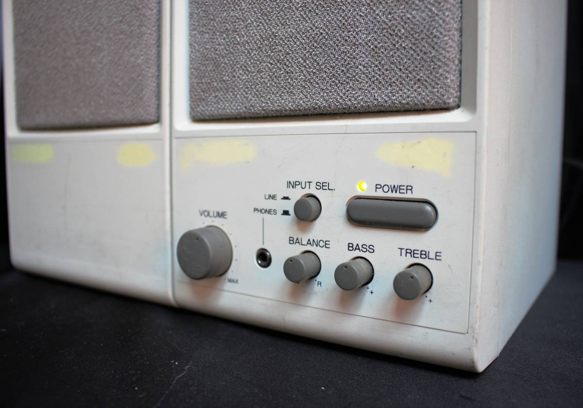 富士通 FM TOWNS アンプスピーカーシステム FMT-SP101W DELL A215