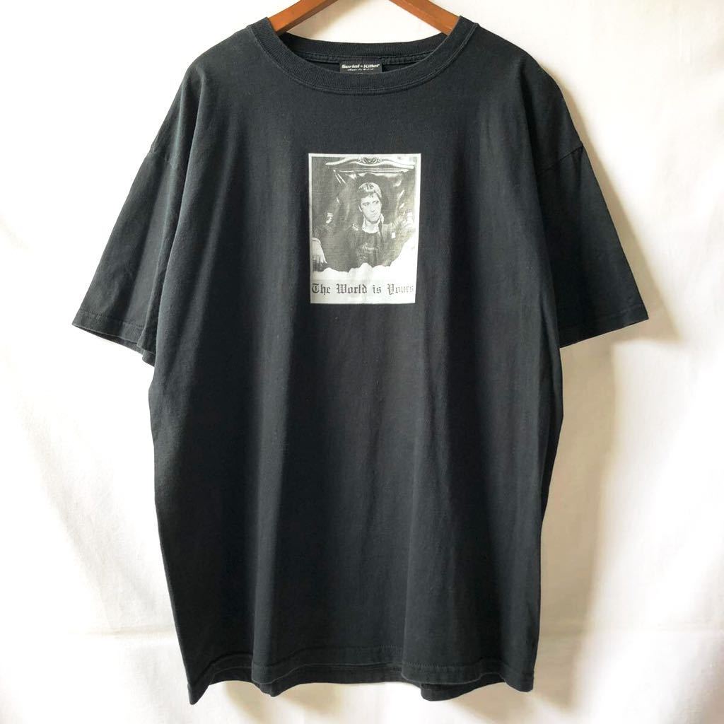 90s Serial Killer SCARFACE Tシャツ XL USA製 ビンテージ 90年代 