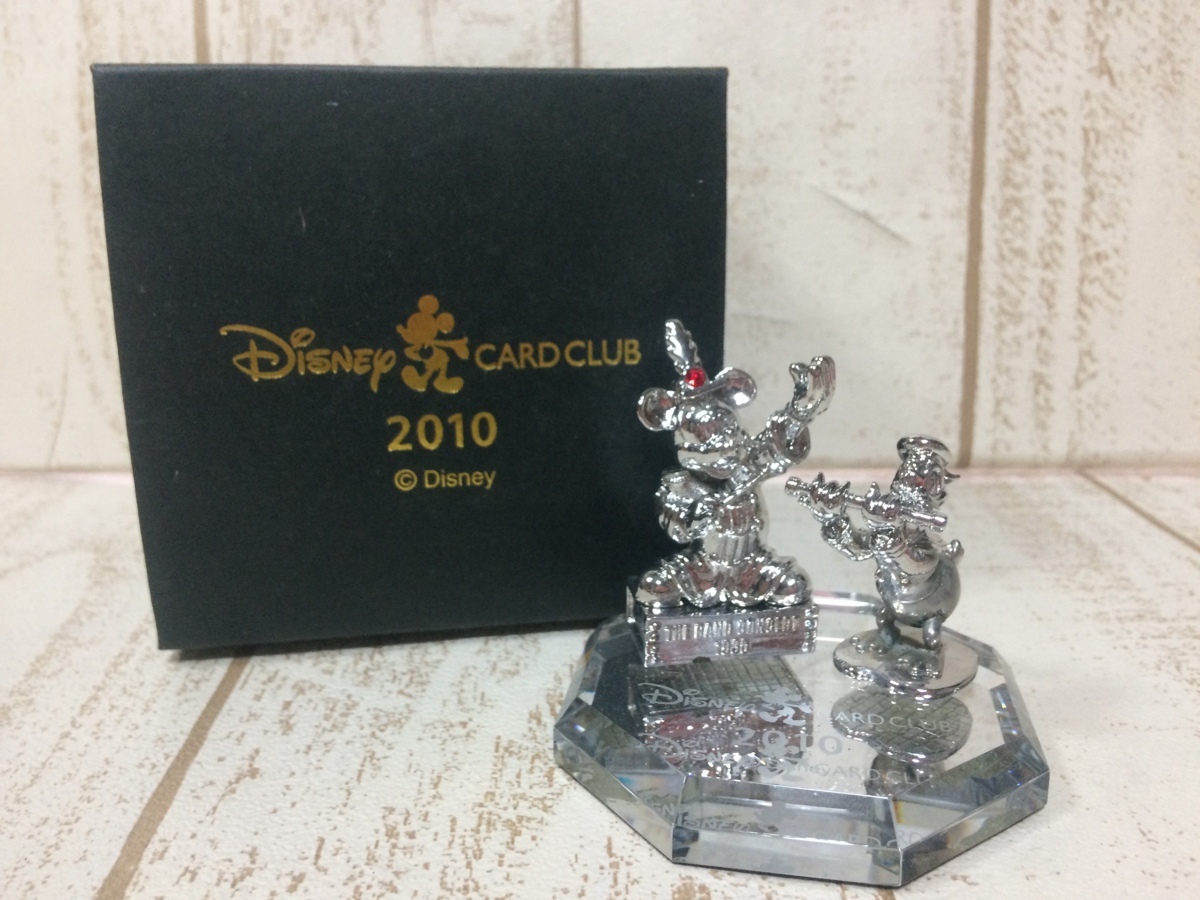 ディズニーカードクラブ2010 ペーパーウエイト ミッキーの大演奏会 ディズニーカードクラブ2010 ペーパーウエイト ミッキーの大演奏