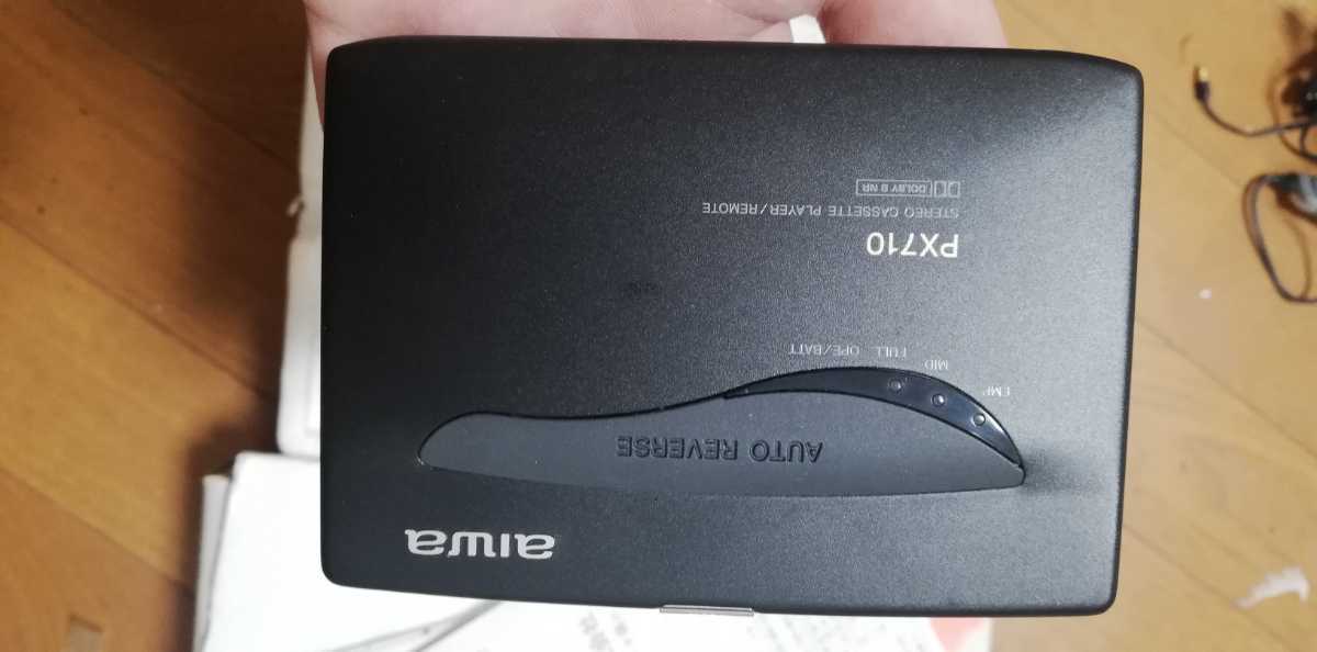AIWA PB-S5 ポータブルカセットプレーヤー アイワ オーディオ機器 昭