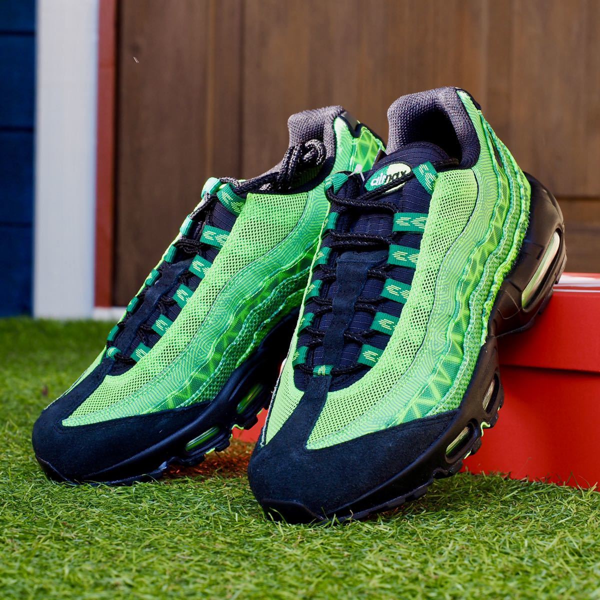 新品未使用 27cm 正規品 ナイキ エアマックス95 NIKE W AIR MAX 95 靴 