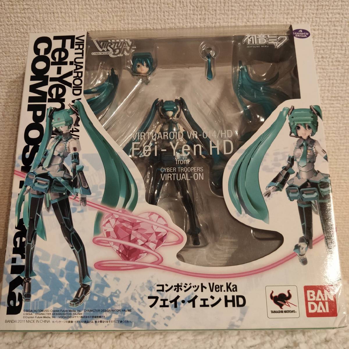 【未開封】初音ミク コンポジットVer.Ka フェイ・イェンHD フィギュア Amazon.co.jp: TAMASHII NATIONS COMPOSITE Ver.Ka VIRTUAROID