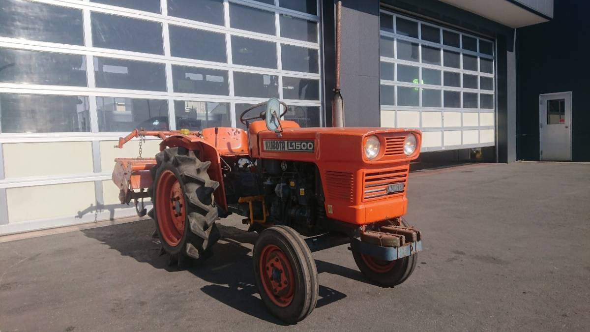 しばうら トラクター 15馬力 2wd ディーゼルエンジン ロータリー付き