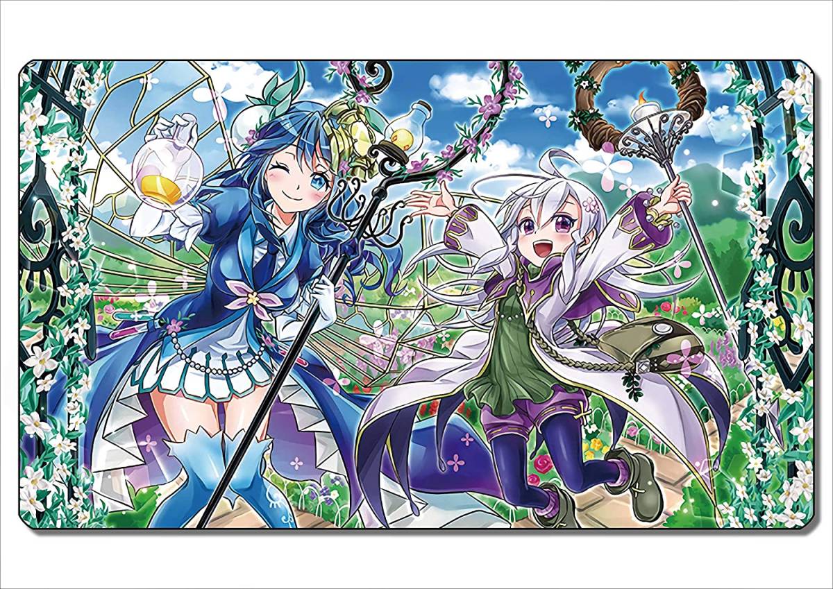 遊戯王 同人 スリーブ+プレイマット ジャスミン＆ローズマリー 【未開封】遊戯王 M∀LICE ms プレイマット スリーブ マリス 遊戯王OCG デュエルモンスターズ