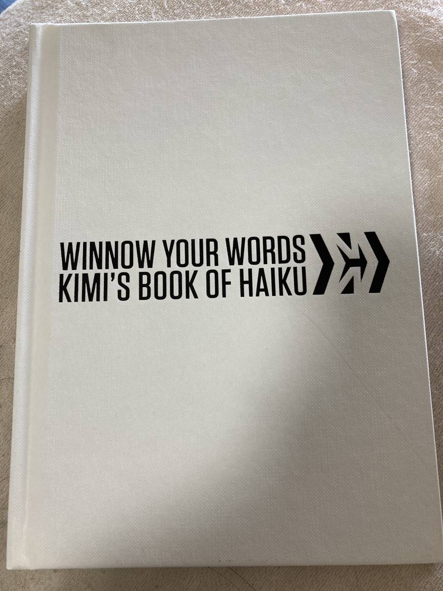 フェラーリ キミ・ライコネン 俳句本 「WINNOW YOUR WORDS