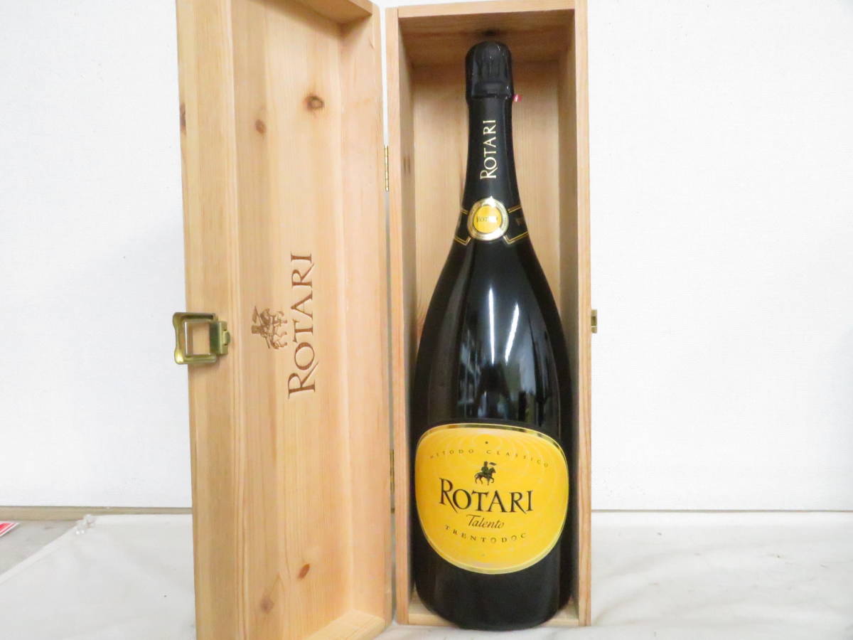 未開栓 古酒 イタリアスパークリングワイン ｒｏｔａｒｉ ロータリ タレント ブリュット マグナム 1500ｍｌ 13度 木箱付き の落札情報詳細 ヤフオク落札価格情報 オークフリー スマートフォン版