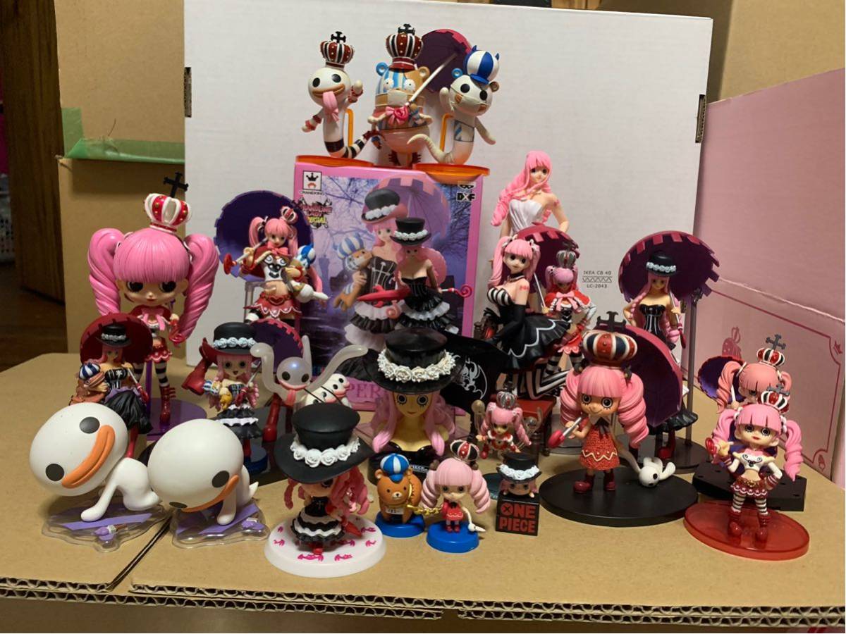 まとめ売り　ワンピース　ペローナ　POP ホロホロゴースト　クマシー ONE PIECE (ワンピース) まねっこフィギュア モリヤチョッパー