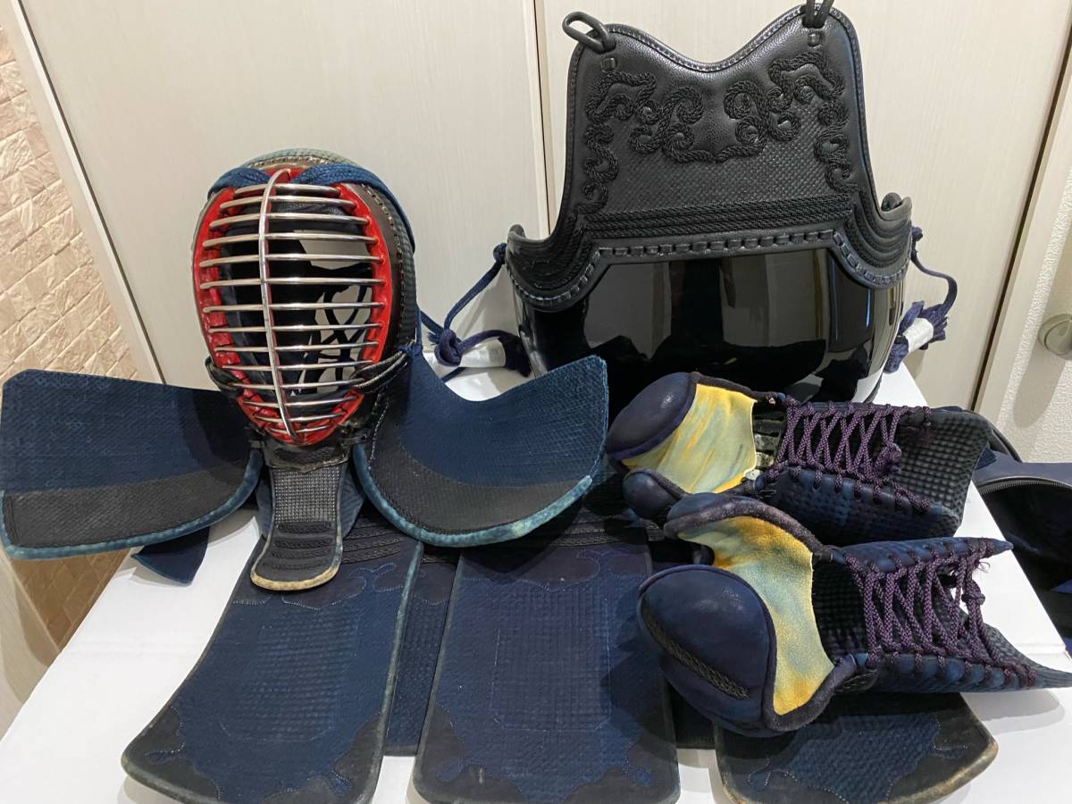 良品】剣道防具 胴・垂れ セット 成人 （◇高級剣道防具 大サイズ 1.5  