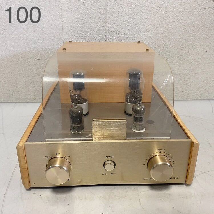 CF12 Vacuum tube Power Amplier Mode av-400 真空管 アンプ