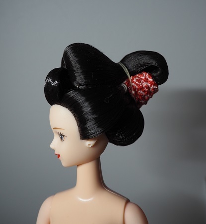 リカちゃんキャッスル製・日本髪のリナ・中古美品・送料無料・着物