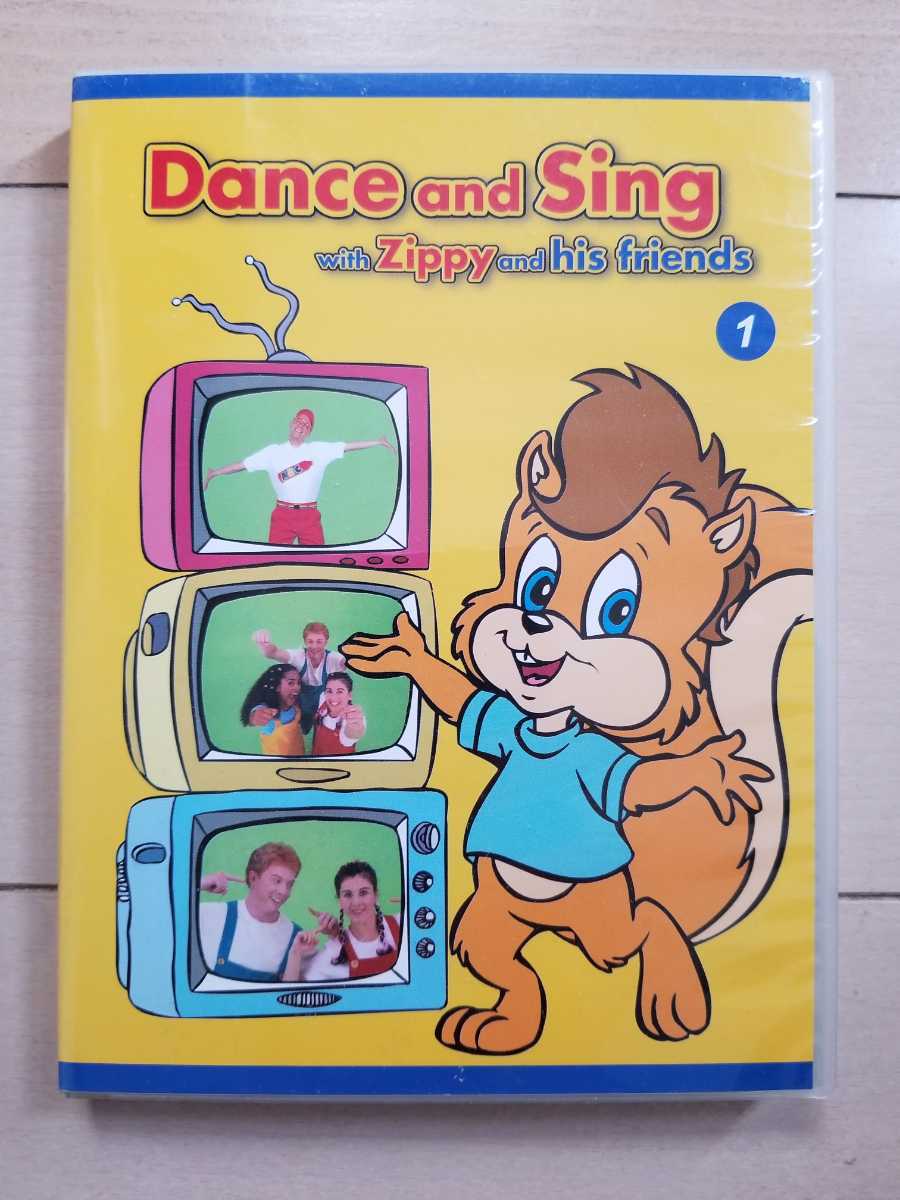 やや傷や汚れあり】☆DVD☆ DWE Dance and Sing with Zippy and his