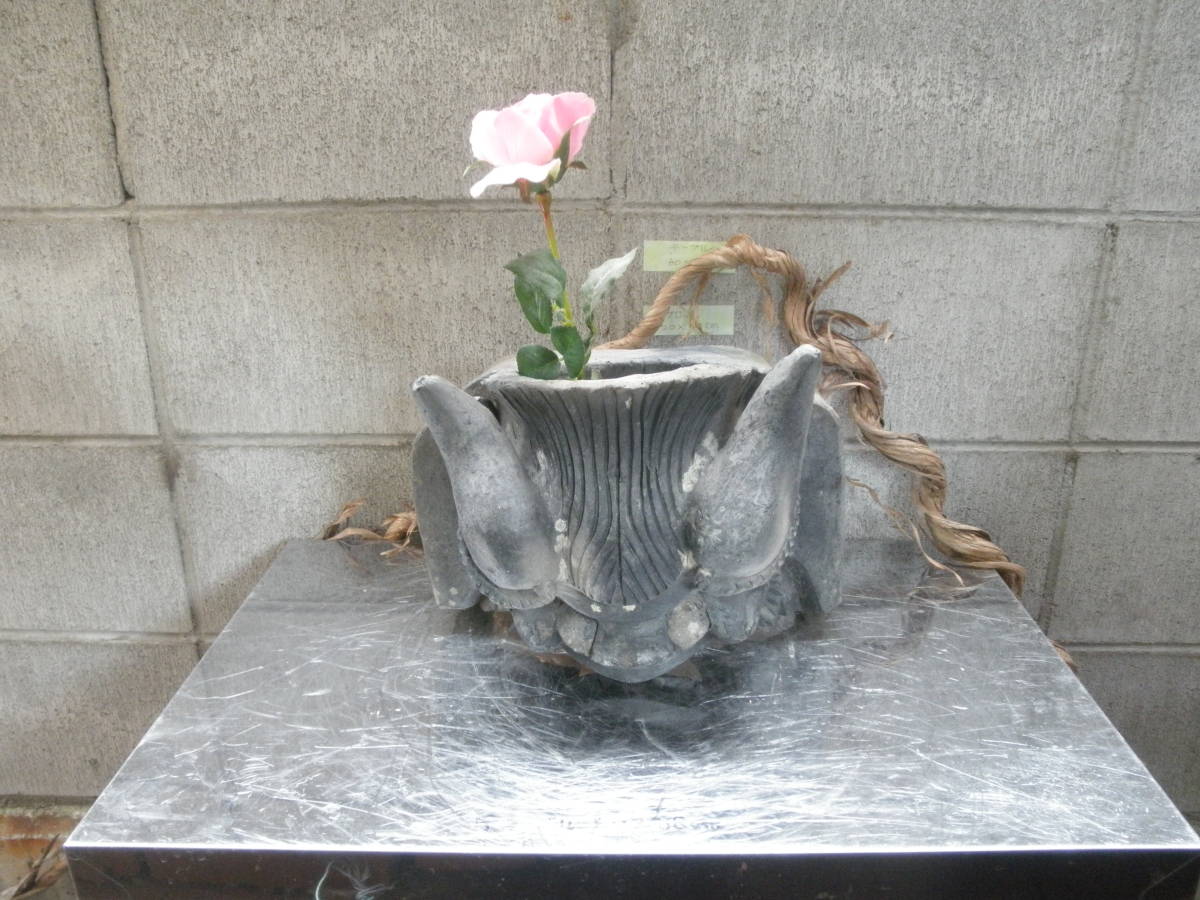 古鬼瓦 神社仏閣 魔除け 屋根瓦 ガーデニング 植木鉢 日本庭園 インテリア 飾り 縁起物 置物 古民家 お守り の落札情報詳細 ヤフオク落札価格情報 オークフリー スマートフォン版