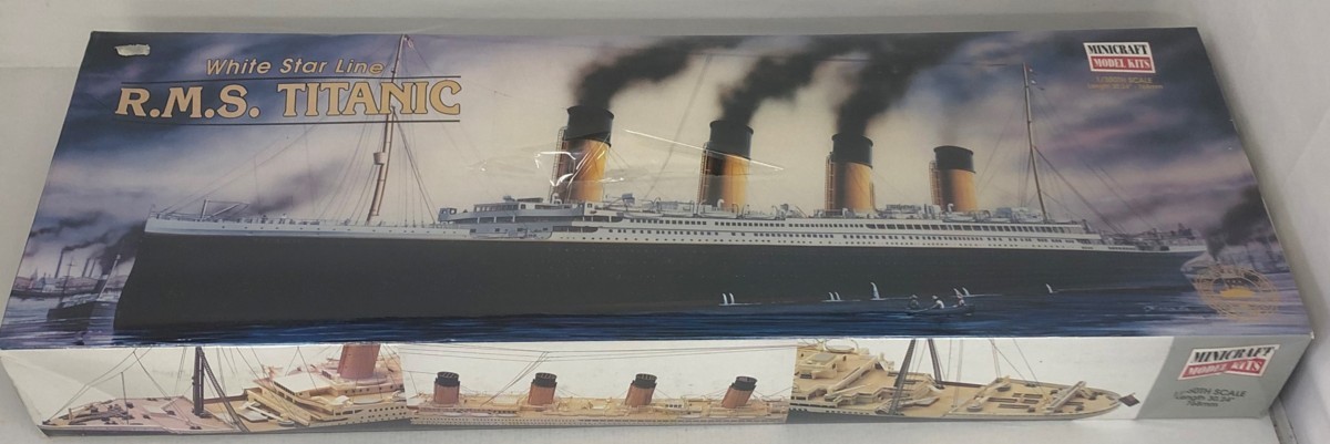 Ia0 1 350 White Star Line R M S Titanic ホワイト スター ライン タイタニック プラモデル 中古 未組立 の落札情報詳細 ヤフオク落札価格情報 オークフリー スマートフォン版