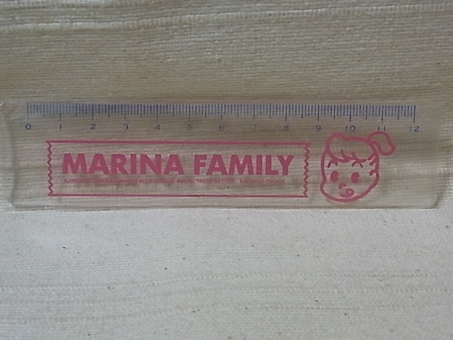 未使用 原田治 まりなちゃん 定規 12cm ものさし Marina Family 味の素 非売品 レア Osamu Harada オサムグッズ 送料 84 の落札情報詳細 ヤフオク落札価格情報 オークフリー スマートフォン版