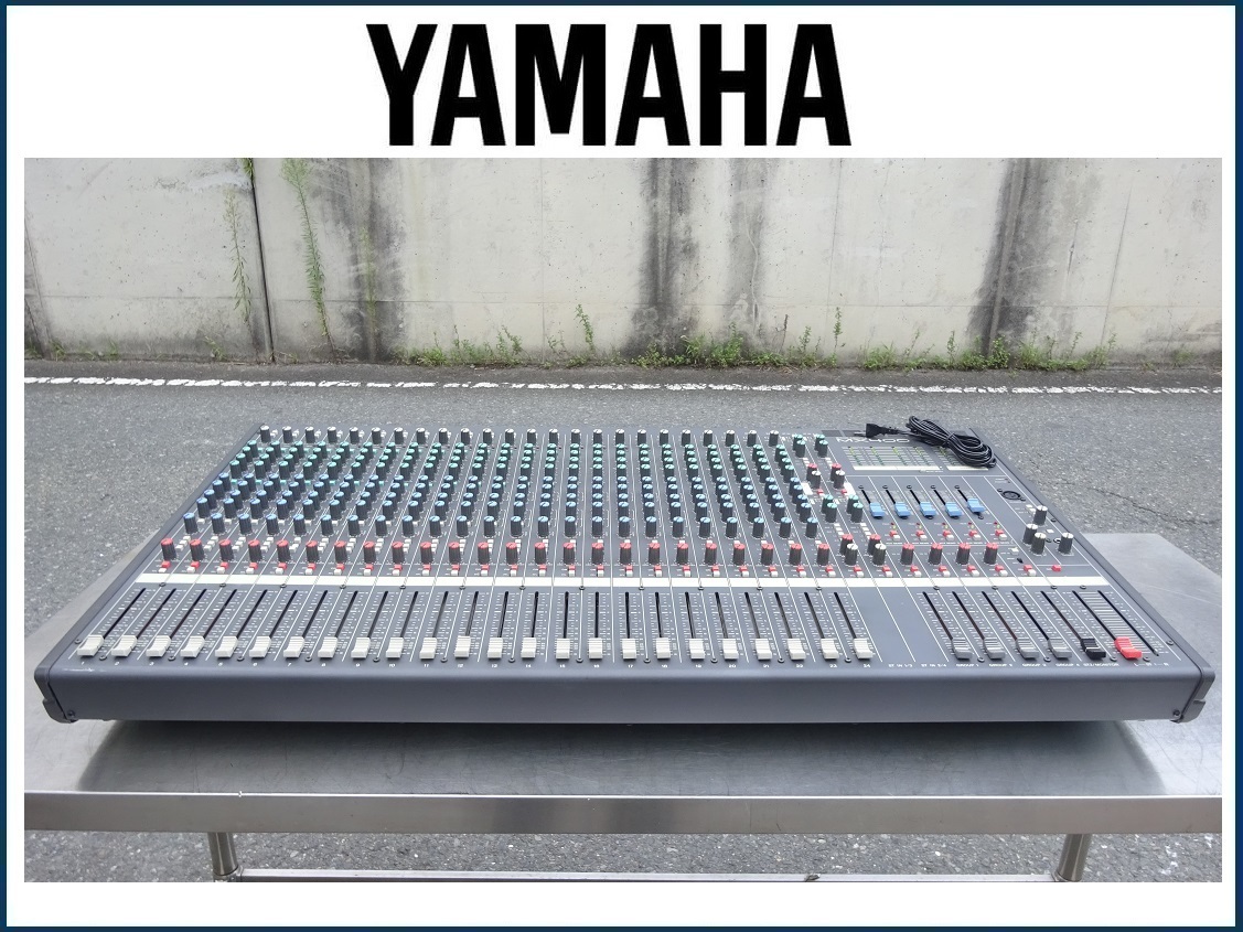 【傷や汚れあり】YAMAHA ヤマハ ミキシングコンソール 24ch アナログミキサー MX40024 現状出品 引取OK♪の落札情報詳細